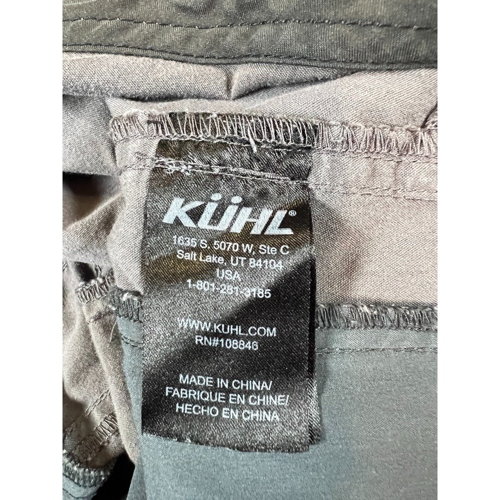 Kuhl Pants Womens 10S Gray Stretch Legendary Outdoor Hiking Style 6279 - Picture 13 of 15